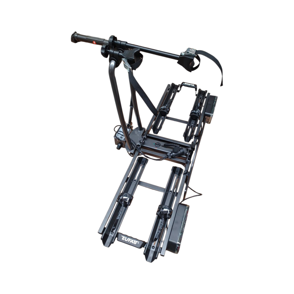 EUFAB Fahrradträger für die Anhängerkupplung »POKER-F Basic«, mit Schnellverschluss-System - B-Ware neuwertig