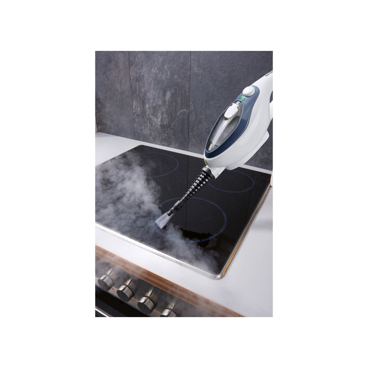 SILVERCREST® Dampfmopp und Handdampfreiniger »SDM 1500 D4«, weiß - B-Ware sehr gut