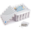 KnitIQ Spannmatten Häkel-Set – 9 1,9 cm tiefe Spannunterlagen, 32 x 32cm - B-Ware sehr gut