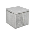 Boîte de rangement pliable, Grise
