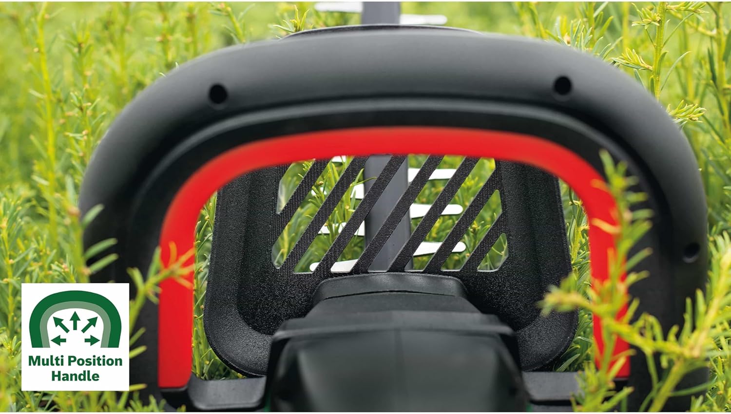 Bosch Heckenschere AdvancedHedgeCut 65 (500 Watt, Messerlänge: 65 cm, für große Hecken, Messerabstand: 34 mm, im Karton)