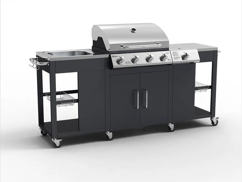 tepro Gasgrill-Küche »Petersburg«, Gesamtleistung 17,2 kW