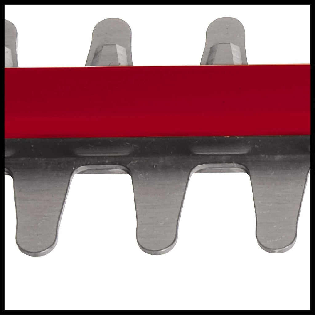 Einhell Elektro-Heckenschere GE-EH 7067 (700 W, Messer aus  geschnittenem u. diamantgeschliffenem Stahl, Metallgetriebe, Stoschutz, inkl. Kcher)