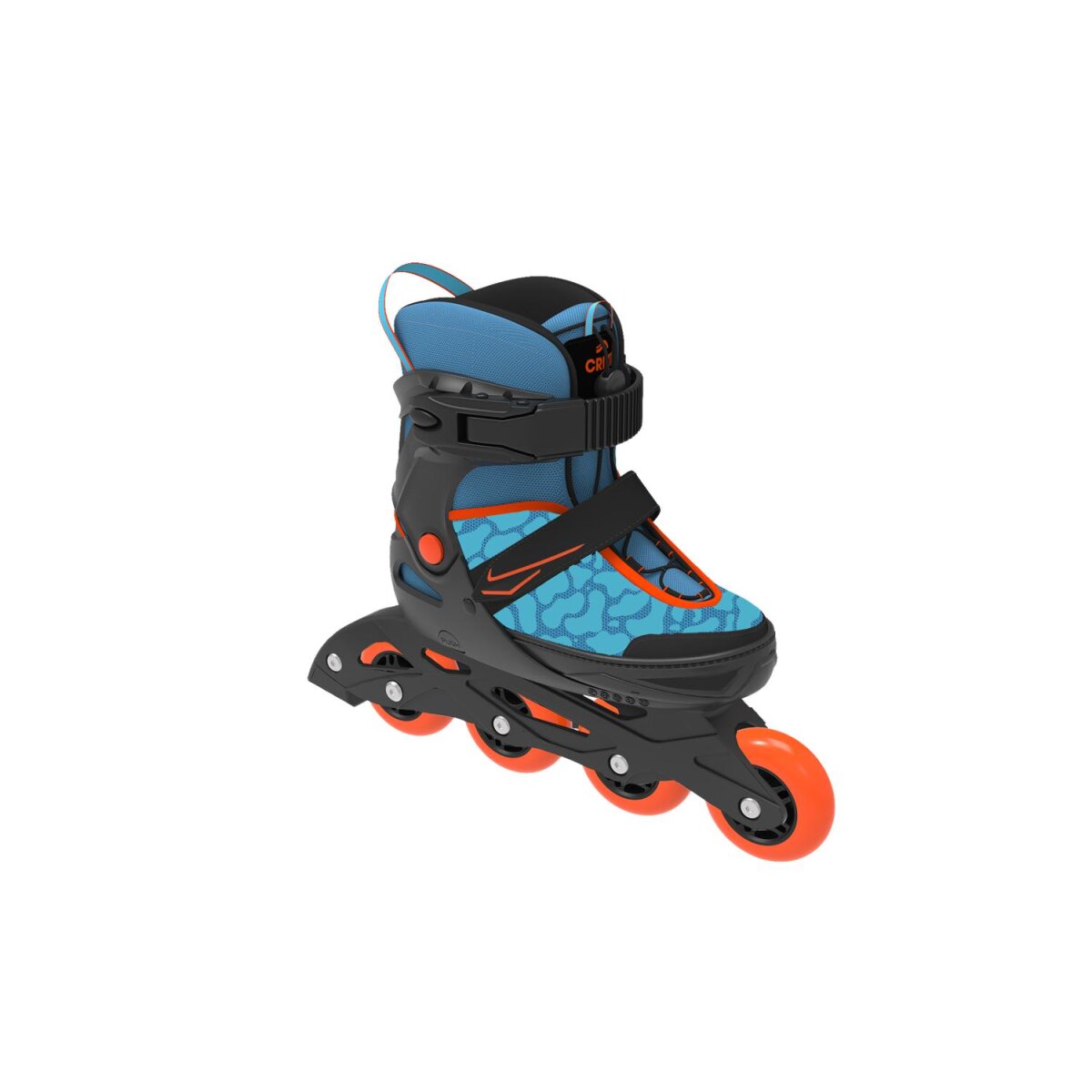 CRIVIT Kinder-Softboot-Inlineskates, mit Anziehhilfe und Tragegriff (Blau, 29-33) - B-Ware gut