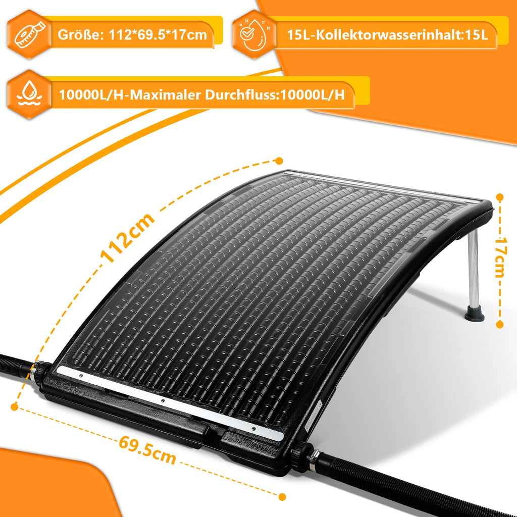 Sonnewelt Solar Poolheizung Sonnenkollektor