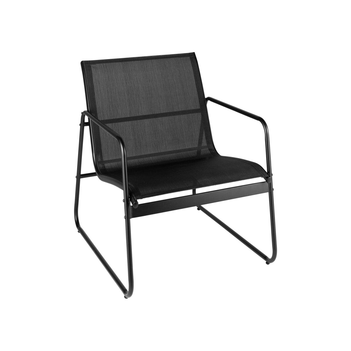 LIVARNO home Lounge-Set, 4-teilig, schwarz - B-Ware sehr gut