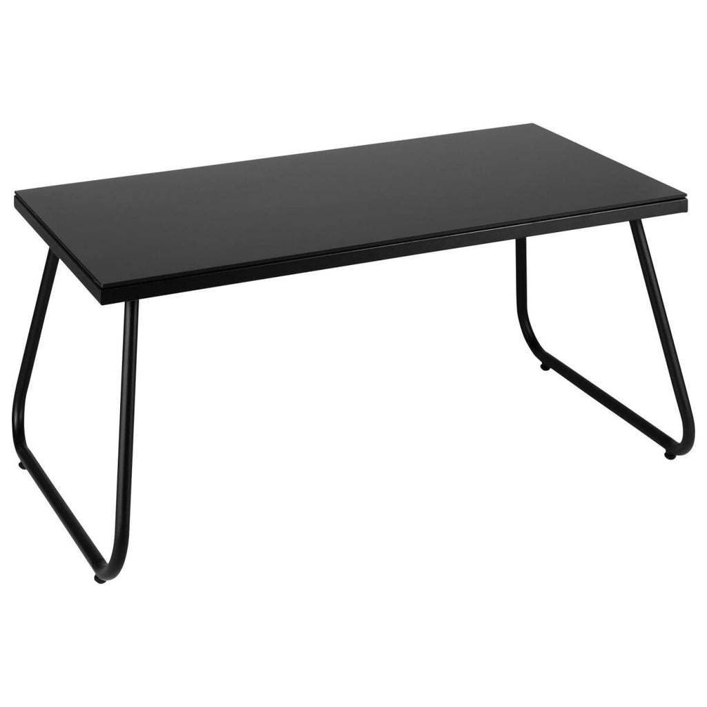 LIVARNO home Lounge-Set, 4-teilig, schwarz - B-Ware sehr gut