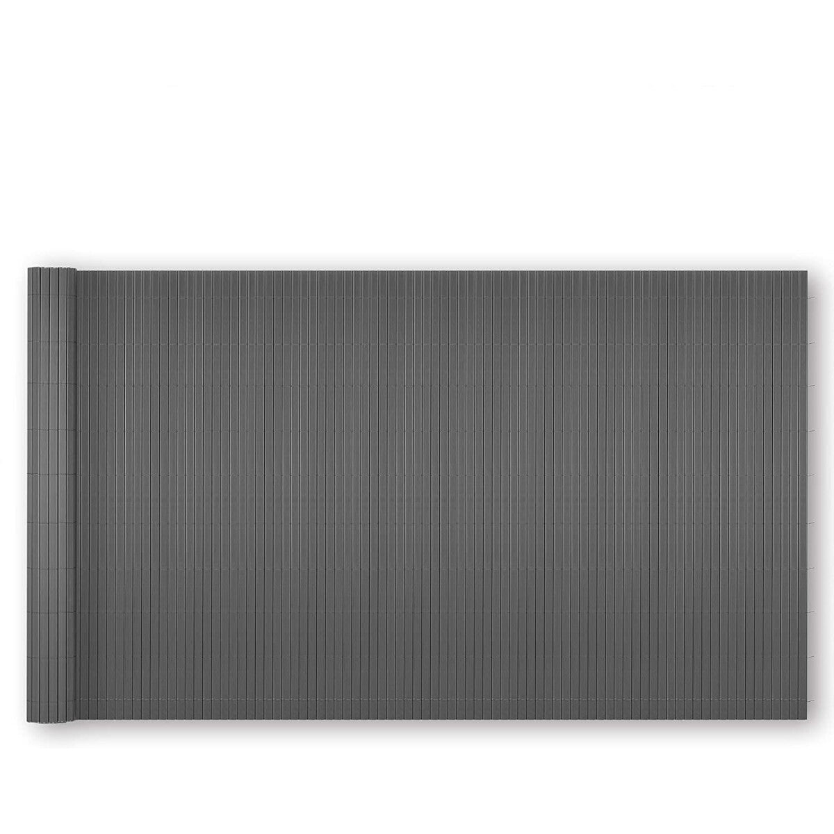 Ribelli PVC Sichtschutzmatte, 100 x 400 cm, anthrazit - B-Ware neuwertig