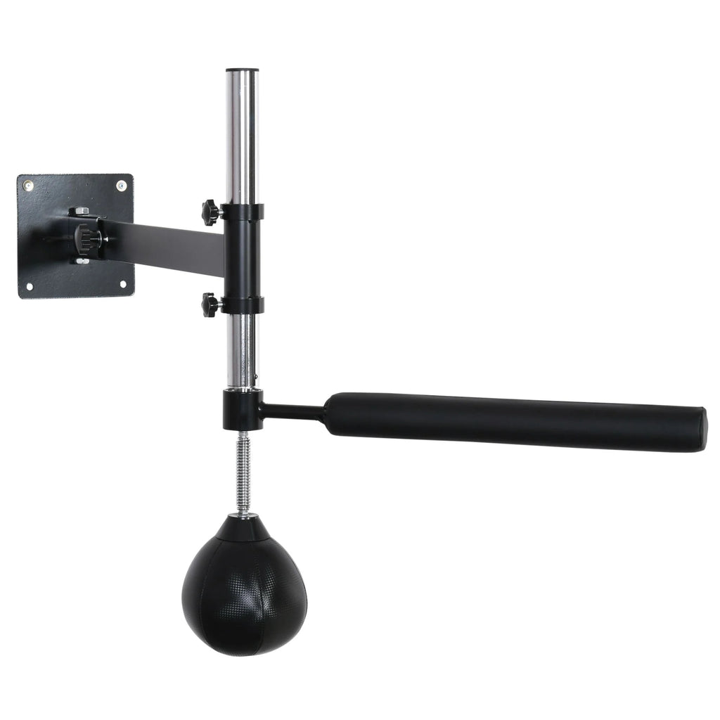 HOMCOM Boxgestell Punchingball höhenverstellbar Wandhalterung