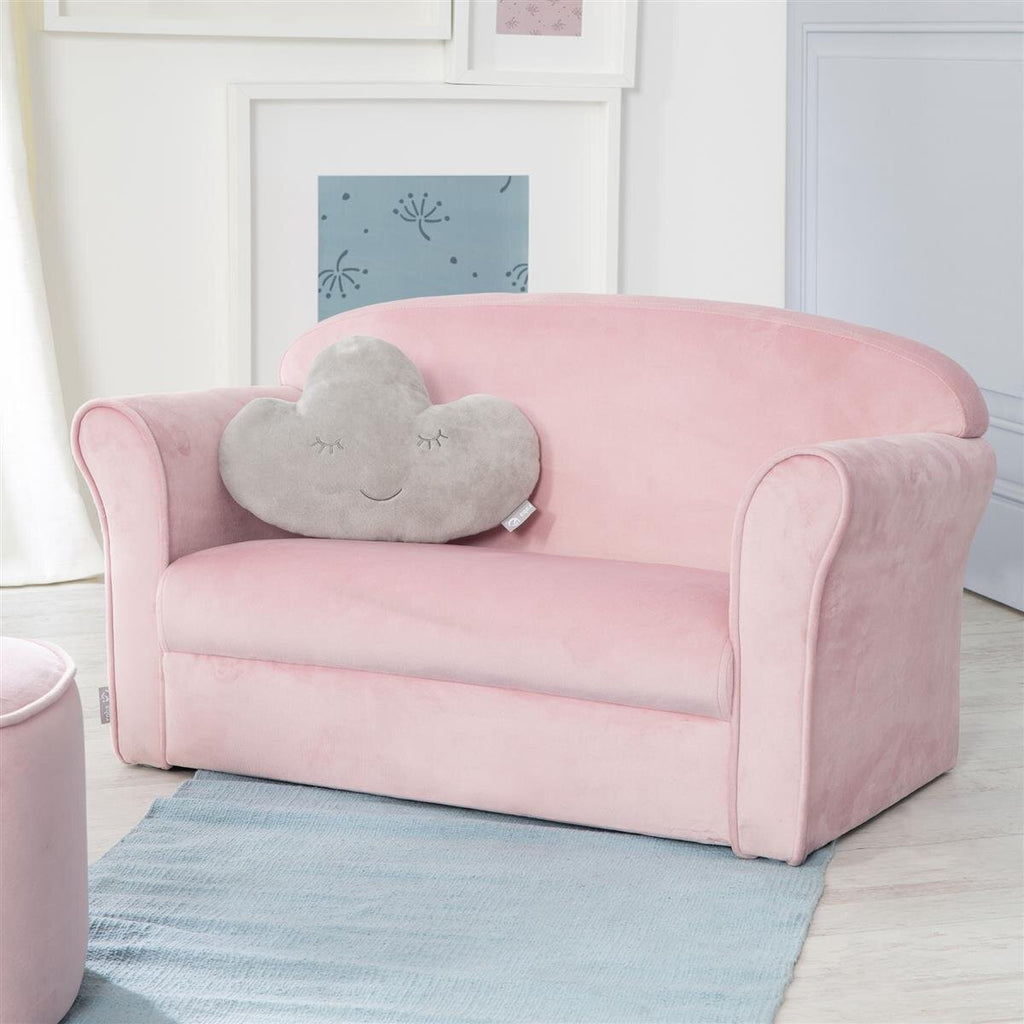 roba 'Lil Sofa' Kindersofa, mit Armlehnen, rosa/mauve - B-Ware sehr gut