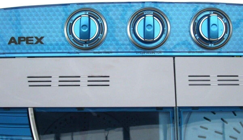 D+L GmbH Mini Waschmaschine 5.2kg Miniwaschmaschine + Schleuder, Camping, mit Pumpe, Toplader, 2in1 Waschautomat Schleuderkammer Toploader Reisewaschmaschine Mobile Waschmaschine Wäscheschleuder AWZ