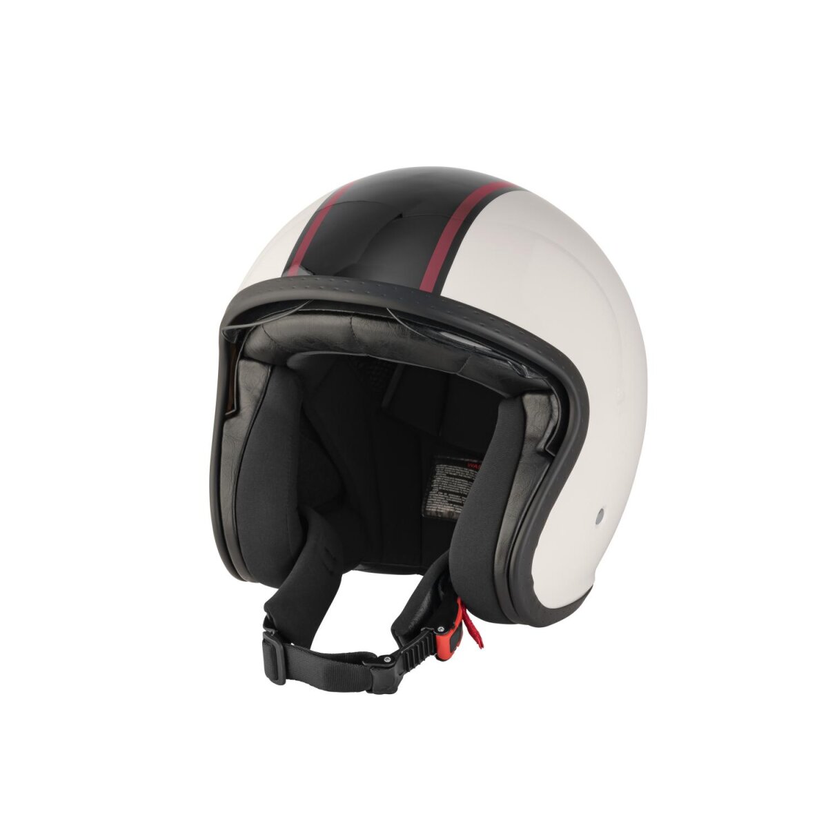 ULTIMATE SPEED® Jethelm, inkl. Helmbeutel und Akustikpolster (creme/schwarz) - B-Ware gut