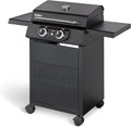 Enders Elektrogrill eCRAVE 2, mit Gussrost, Grillwagen mit viel Stauraum, SIMPLE CLEAN™ Reinigungssystem, 2 leistungsstarke Heizelemente, formstabile Garhaube mit integriertem Thermometer #97116