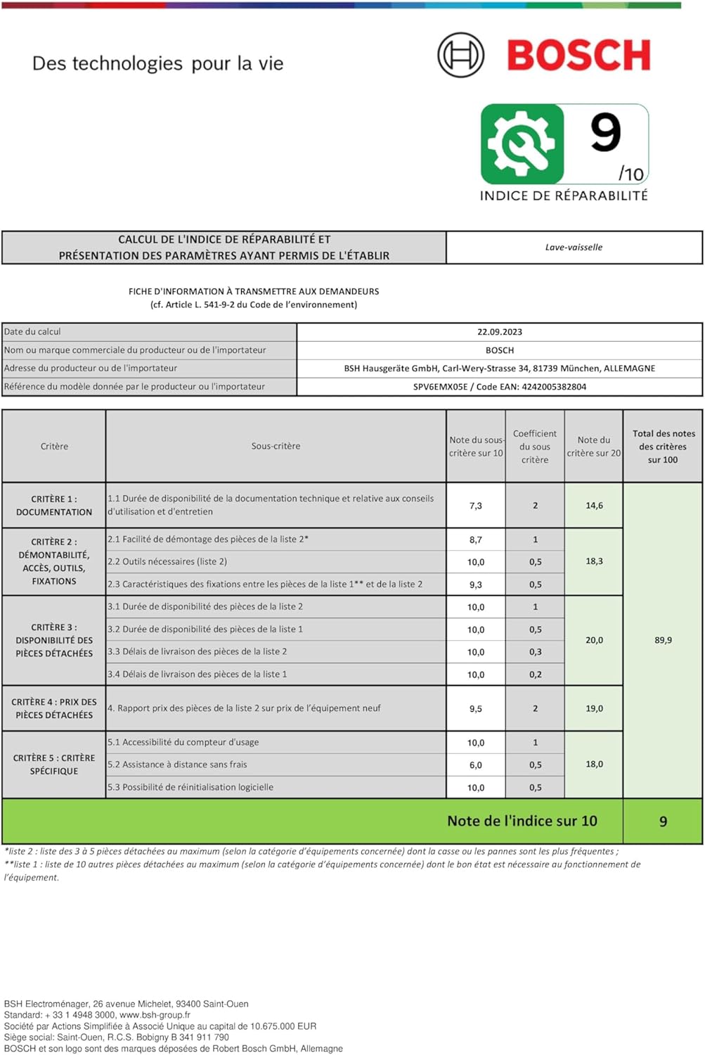 Bosch SPV2IKX10E Serie 2 Smarter Geschirrspüler vollintegriert, 45 cm breit, Besteckkorb, Extra Trocknen auf Knopfdruck, InfoLight roter Lichtpunkt am Boden, AquaStop Schutz gegen Wasserschäden, Weiß