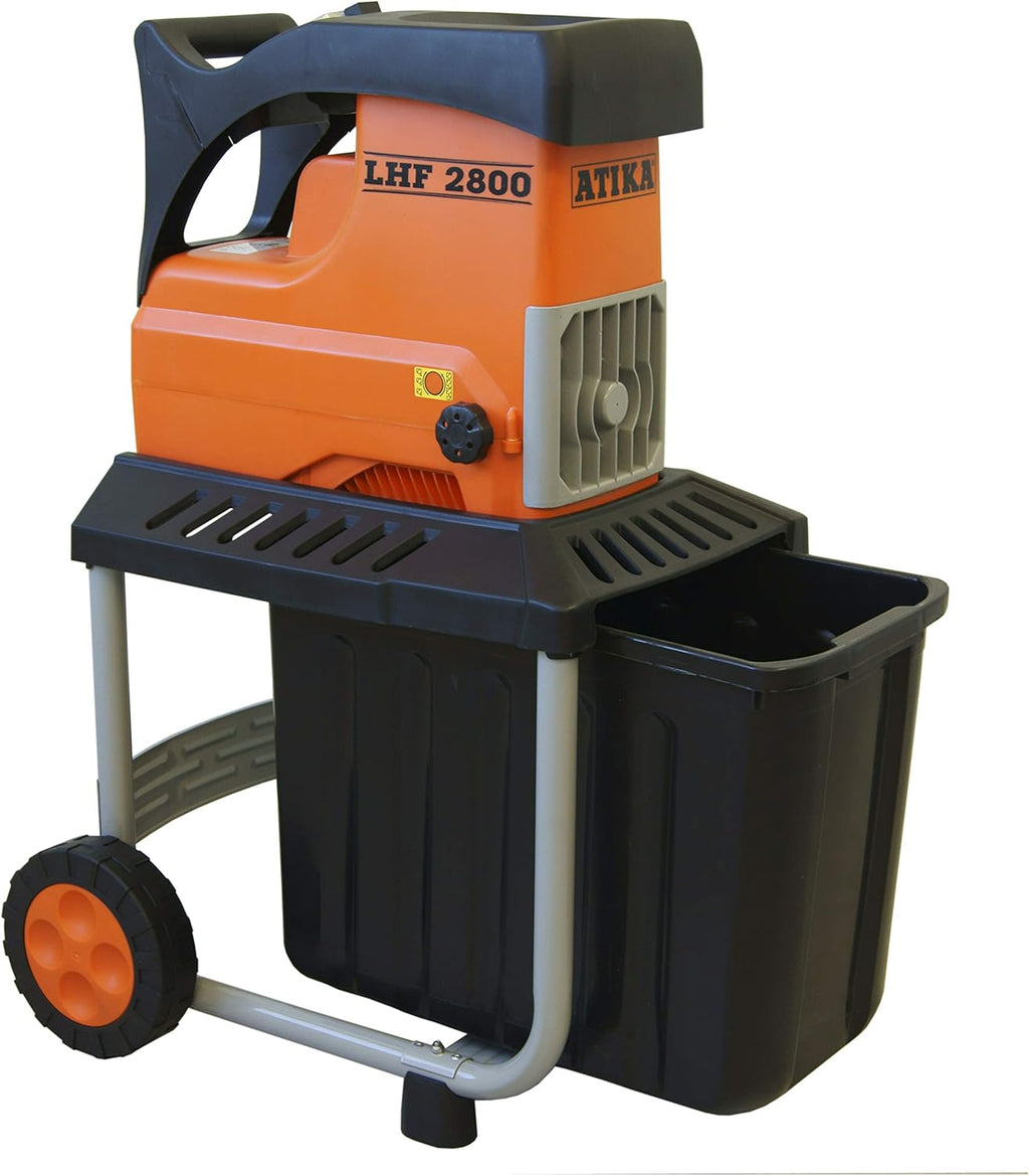 ATIKA LHF 2800 Leise-Walzenhäcksler Gartenhäcksler Elektrohäcksler | 230V | 2800W