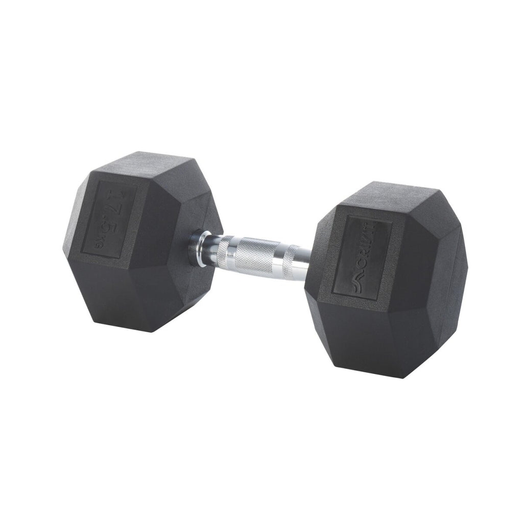 Crivit Hexagonhantel, 17,5 kg - B-Ware neuwertig
