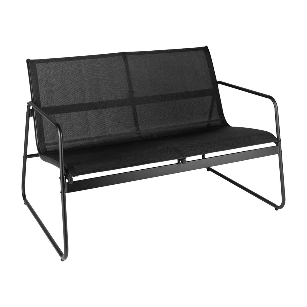 LIVARNO home Lounge-Set, 4-teilig, schwarz - B-Ware sehr gut