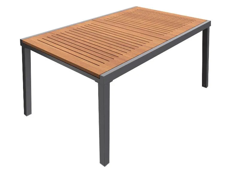 Alu-Gartentisch »Valencia«, ausziehbar, braun