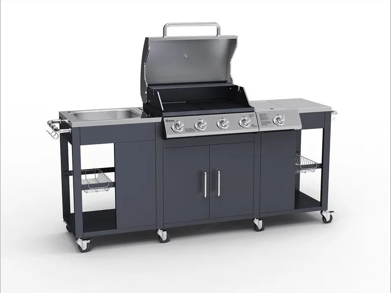 tepro Gasgrill-Küche »Petersburg«, Gesamtleistung 17,2 kW