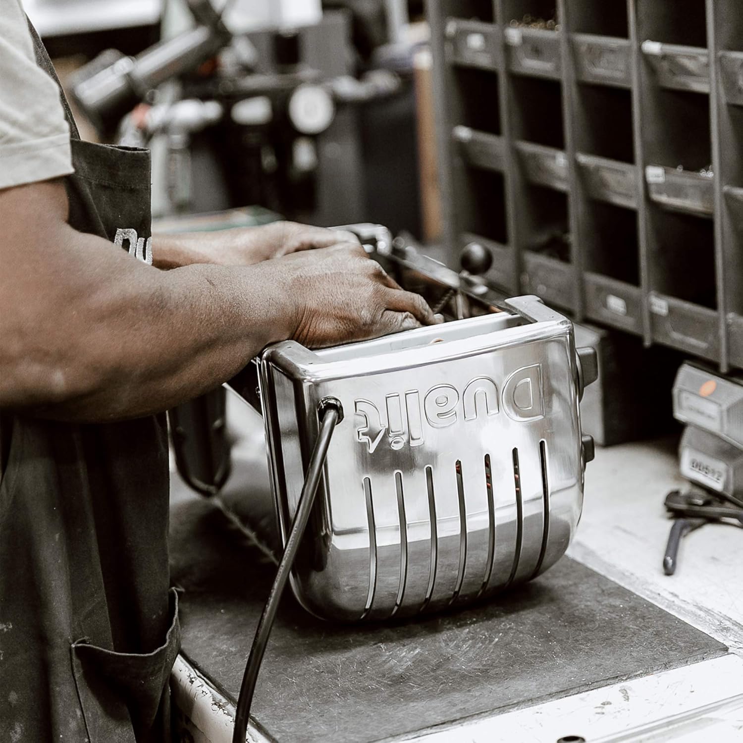 Dualit 20245 Classic 2 Slice Vario Toaster, 1200 W, Edelstahl poliert