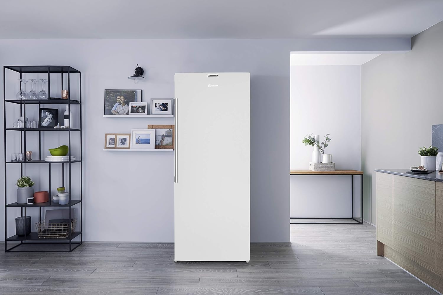 Bauknecht GKN 272 A3+ Gefrierschrank / 309 L Gesamtnutzinhalt / NoFrost / EasyOpen Ventil / Innenbeleuchtung / Elektronische Steuerung mit innenliegendem Bedienfeld, Weiß