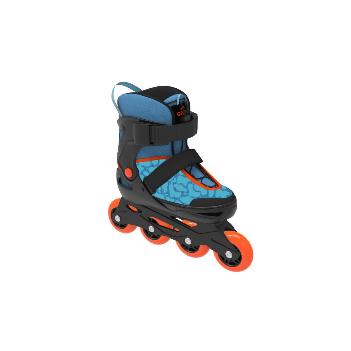 CRIVIT Kinder-Softboot-Inlineskates, mit Anziehhilfe und Tragegriff (Blau, 29-33) - B-Ware sehr gut