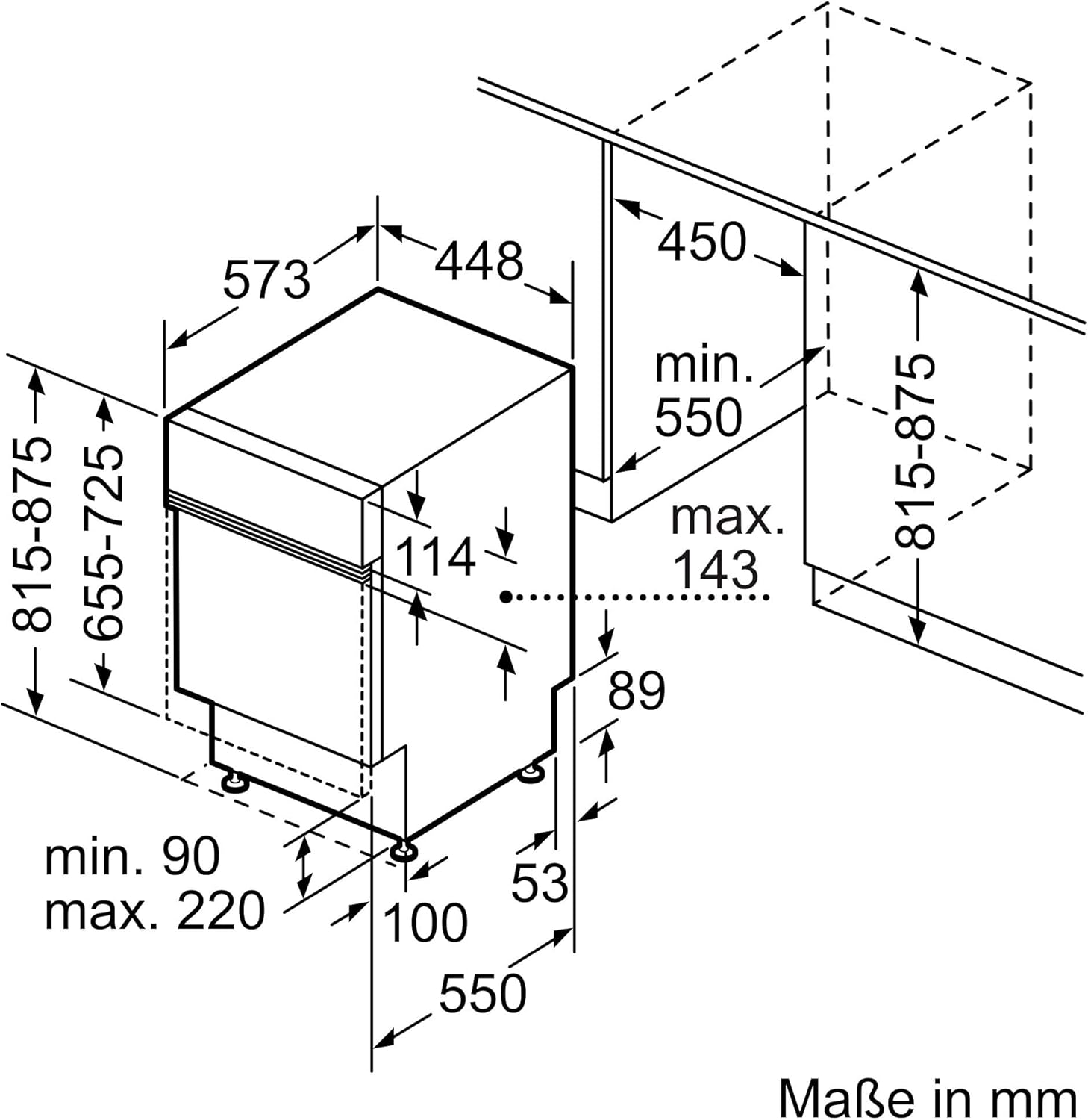 Bosch SPV2IKX10E Serie 2 Smarter Geschirrspüler vollintegriert, 45 cm breit, Besteckkorb, Extra Trocknen auf Knopfdruck, InfoLight roter Lichtpunkt am Boden, AquaStop Schutz gegen Wasserschäden, Weiß