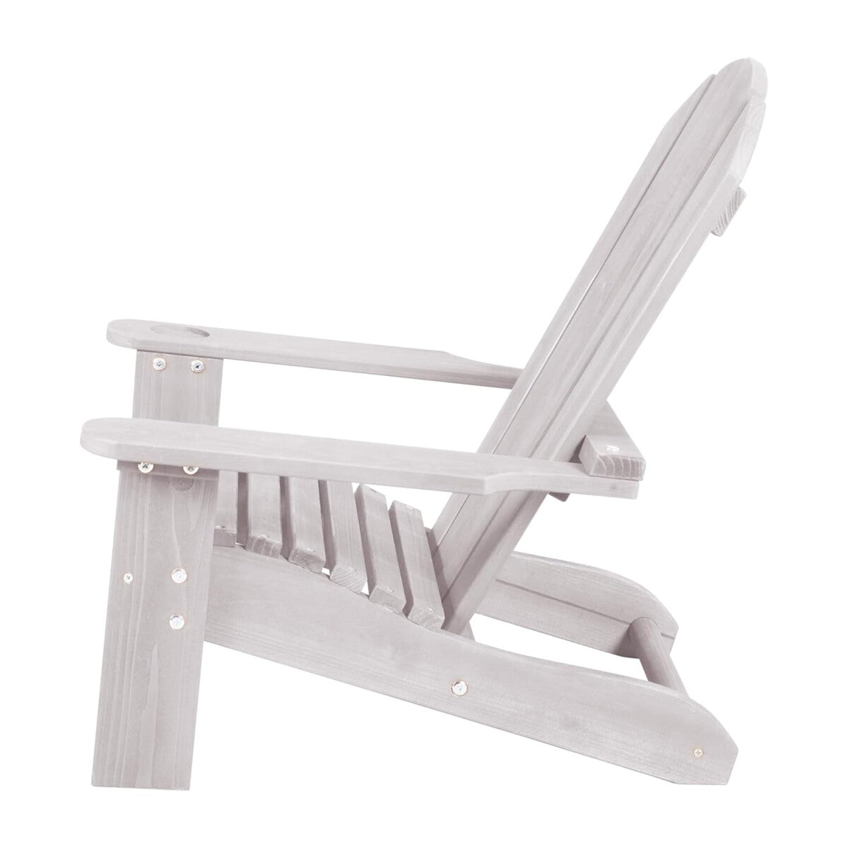roba 'Deck Chair' Outdoorstuhl, grau - B-Ware sehr gut