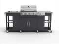 tepro Gasgrill-Küche »Petersburg«, Gesamtleistung 17,2 kW