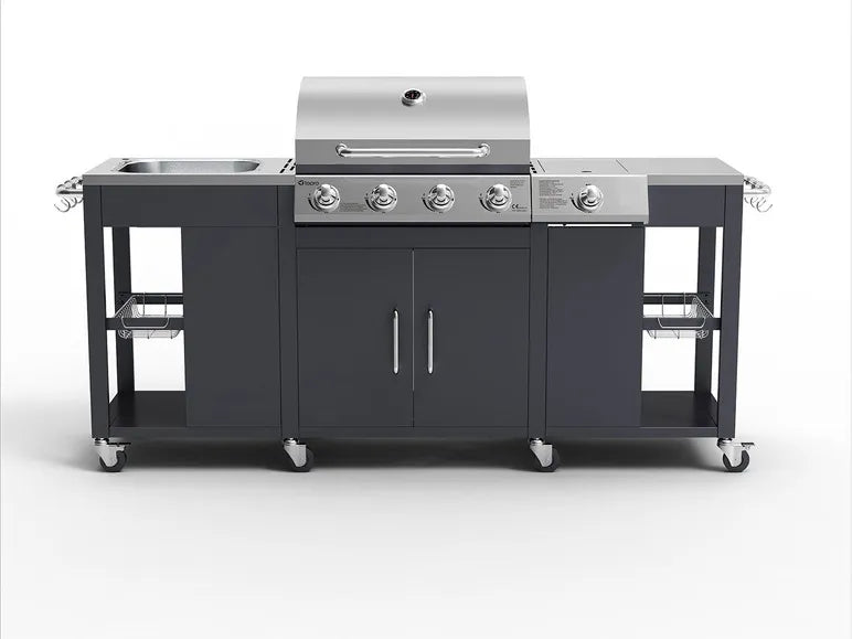 tepro Gasgrill-Küche »Petersburg«, Gesamtleistung 17,2 kW