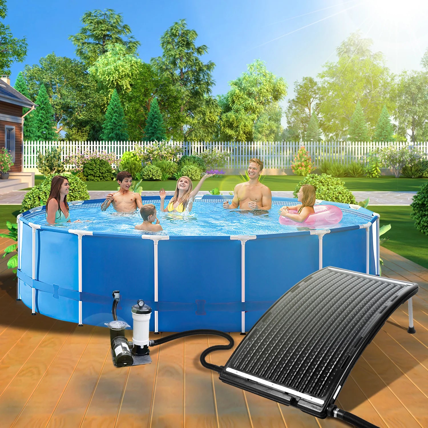 Sonnewelt Solar Poolheizung Sonnenkollektor
