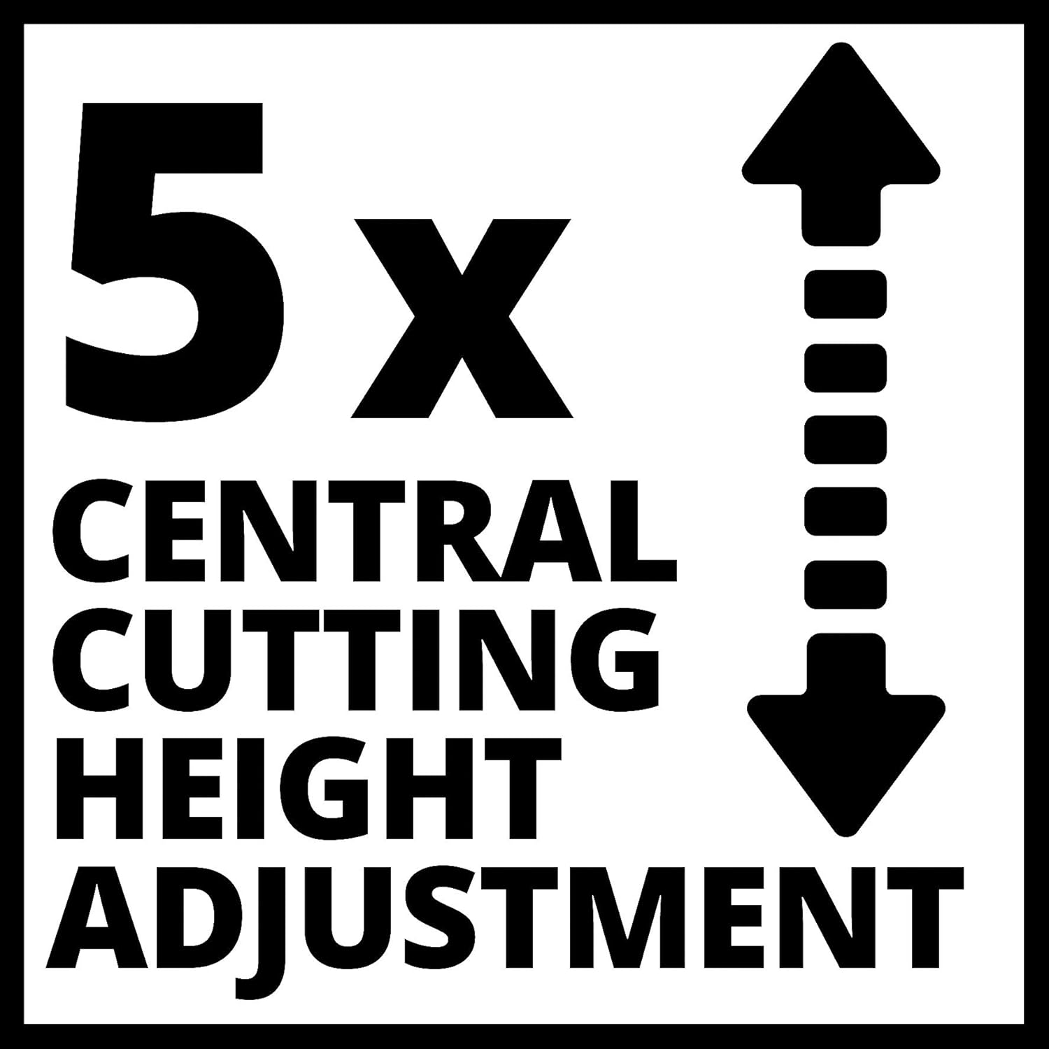 Einhell Akku-Rasenmher GE-CM 18/33 Li Kit Power X-Change (18 V, 33 cm Schnittbreite, bis 200 m, Brushless, 30L Fangkorb, 25-65 mm Schnitthhe, inkl. 4,0 Ah Akku + Ladegert)