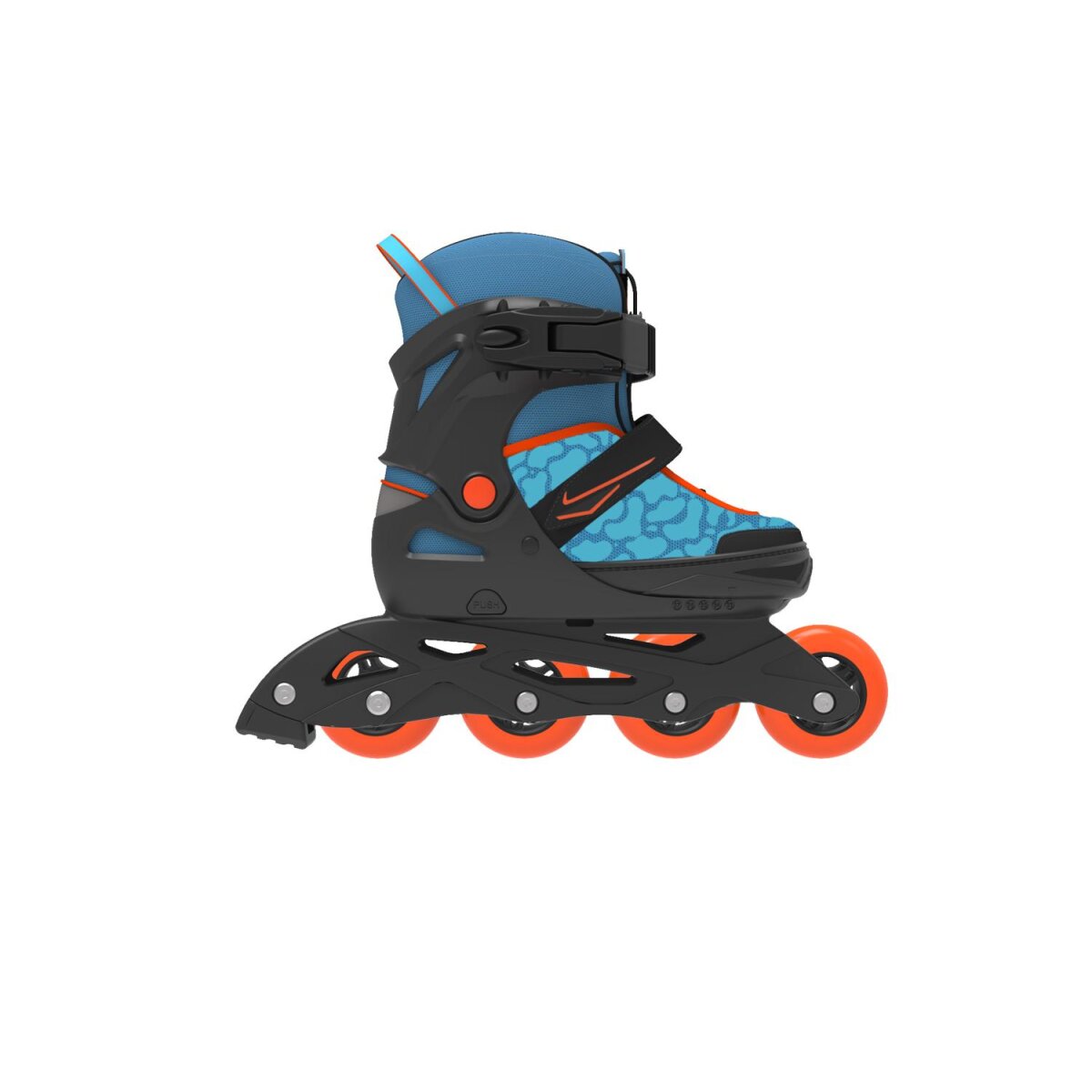 CRIVIT Kinder-Softboot-Inlineskates, mit Anziehhilfe und Tragegriff (Blau, 29-33) - B-Ware sehr gut