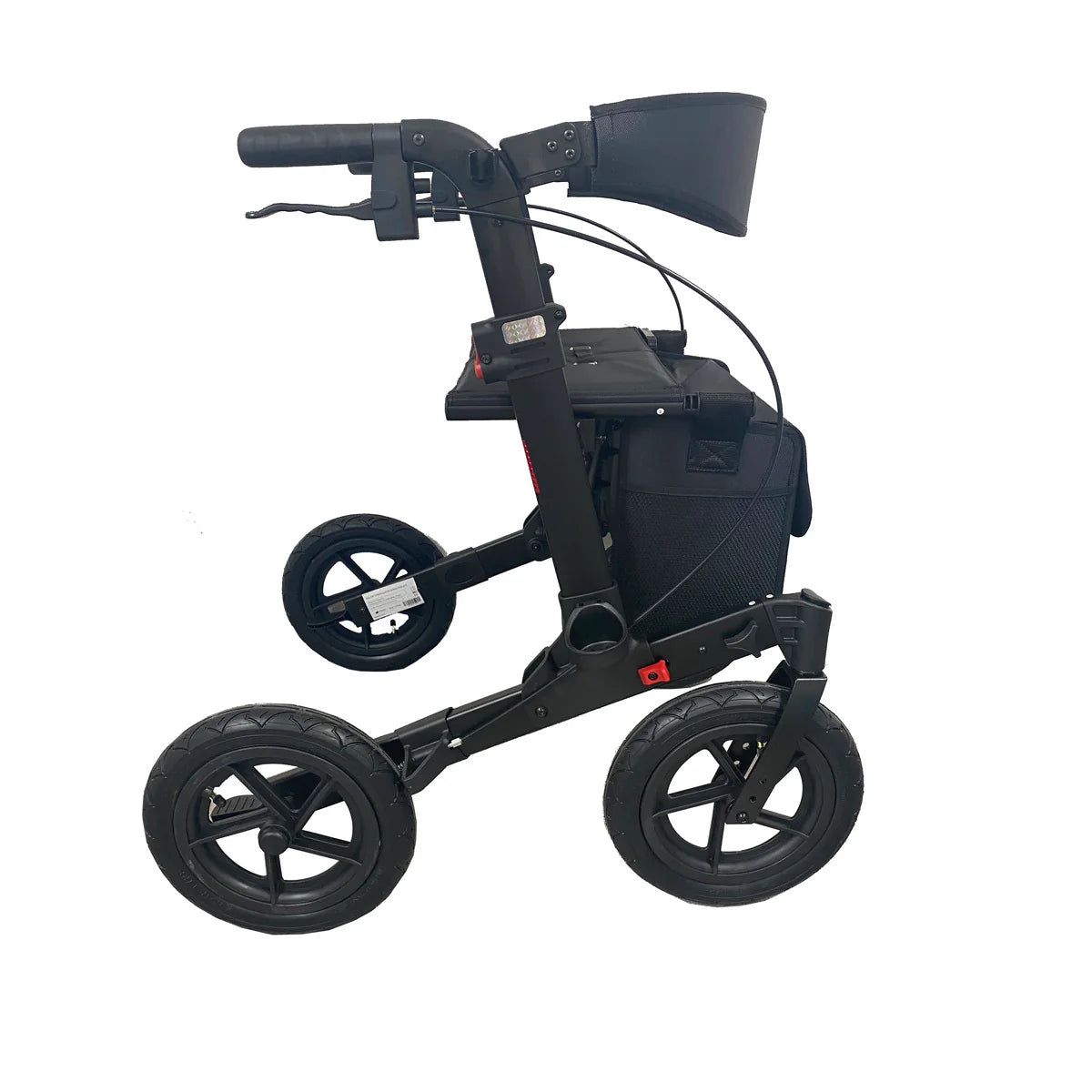 Arvo Rollator Outdoor, schwarz