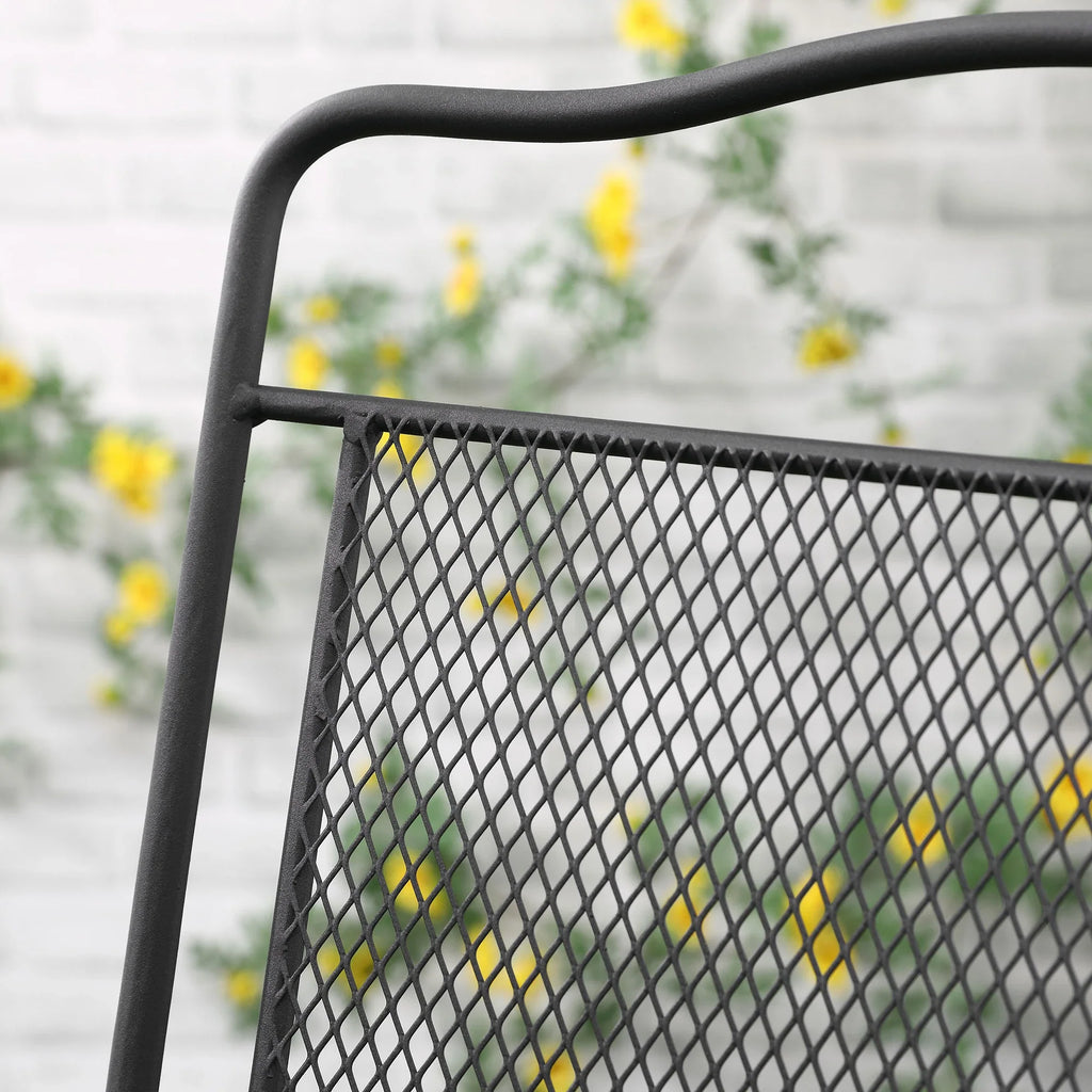 Outsunny Gartenmöbelset 3-teilig faltbar Balkonset Outdoor
