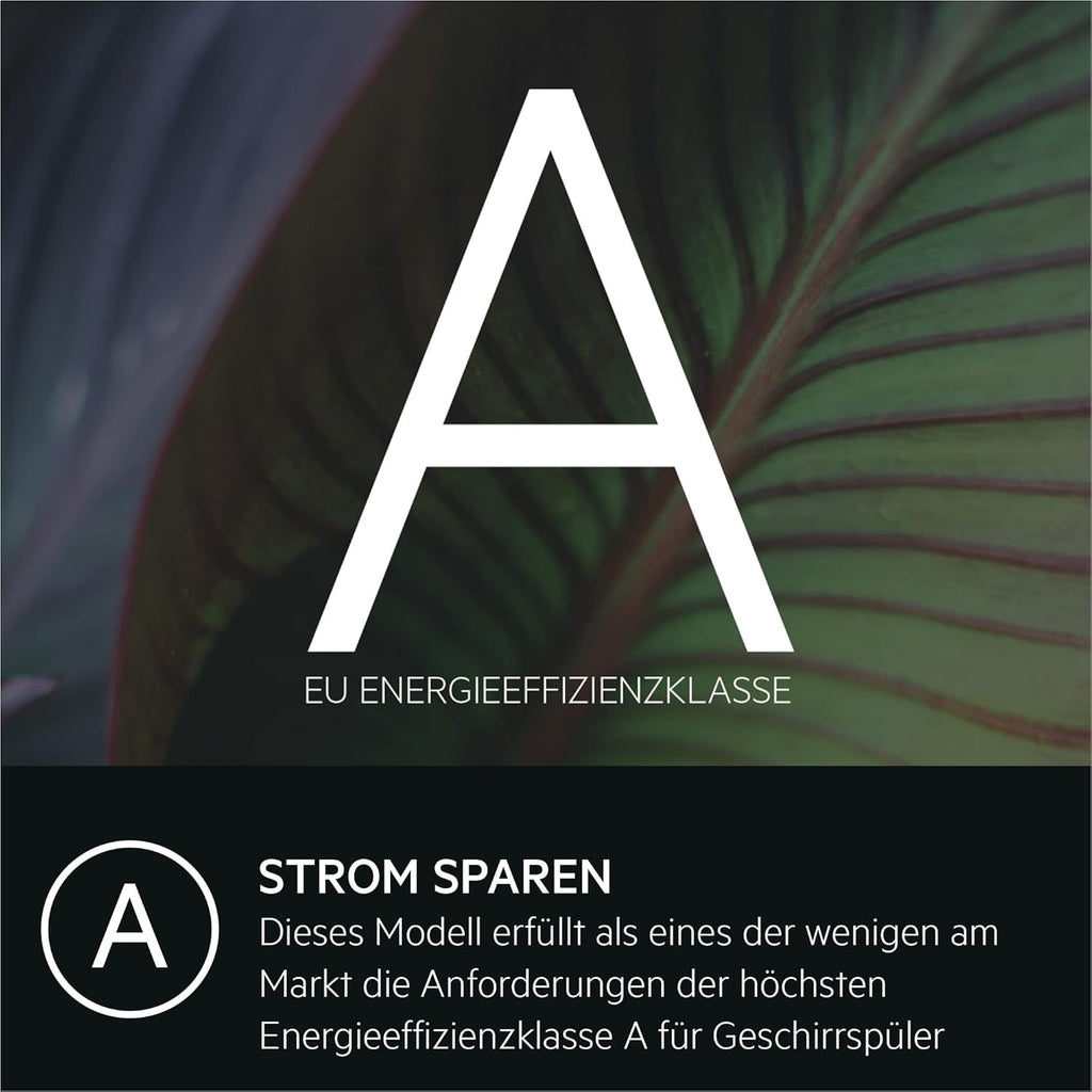 AEG Vollintegrierter Geschirrspüler 60cm, Spülmaschine Serie 7000: mit Glasschutz, Energieklasse A, Besteckschublade, personalisierte Zeit-Steuerung, leise 41dB, ComfortRails, Wasserstopp, FSE7676AP