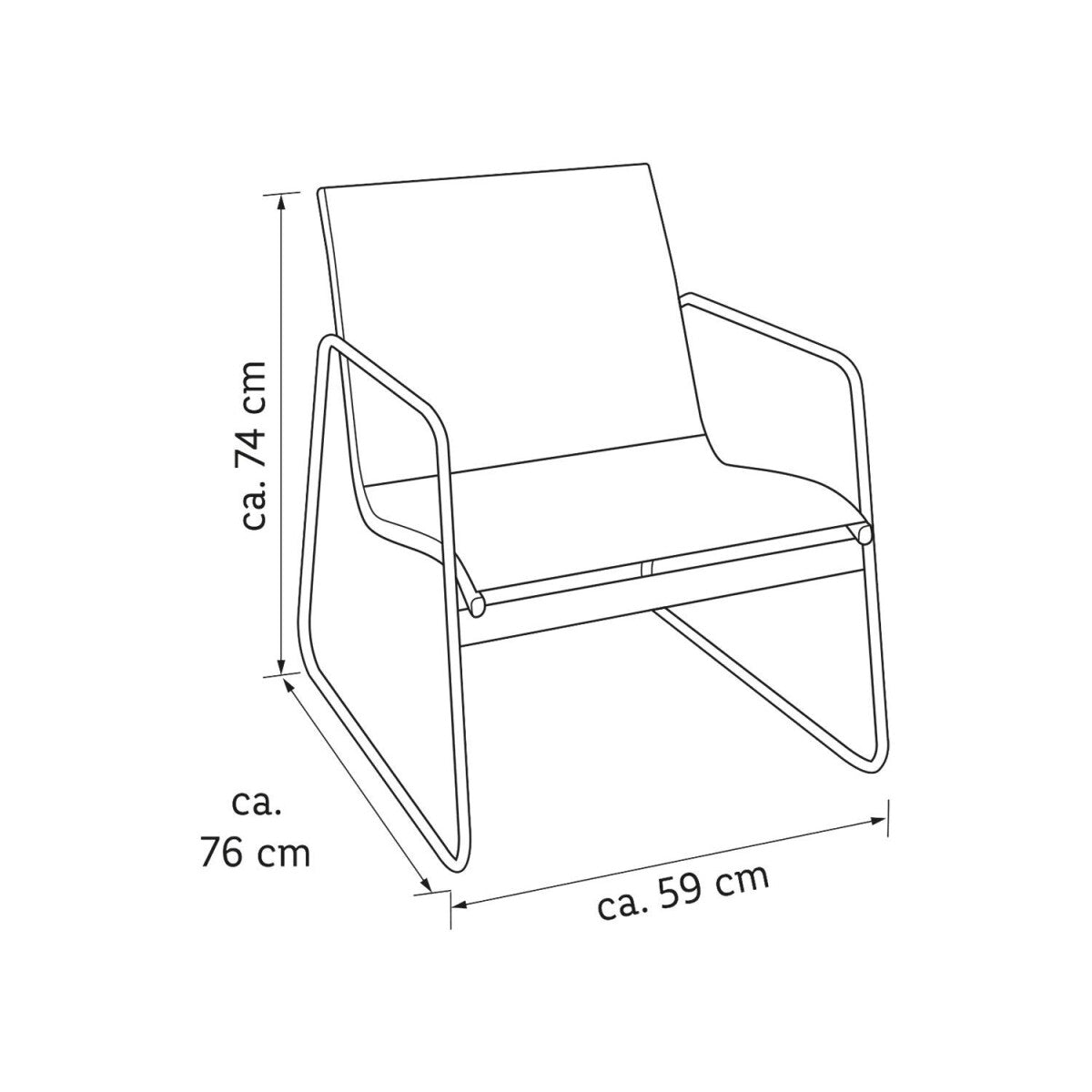 LIVARNO home Lounge-Set, 4-teilig, schwarz - B-Ware sehr gut