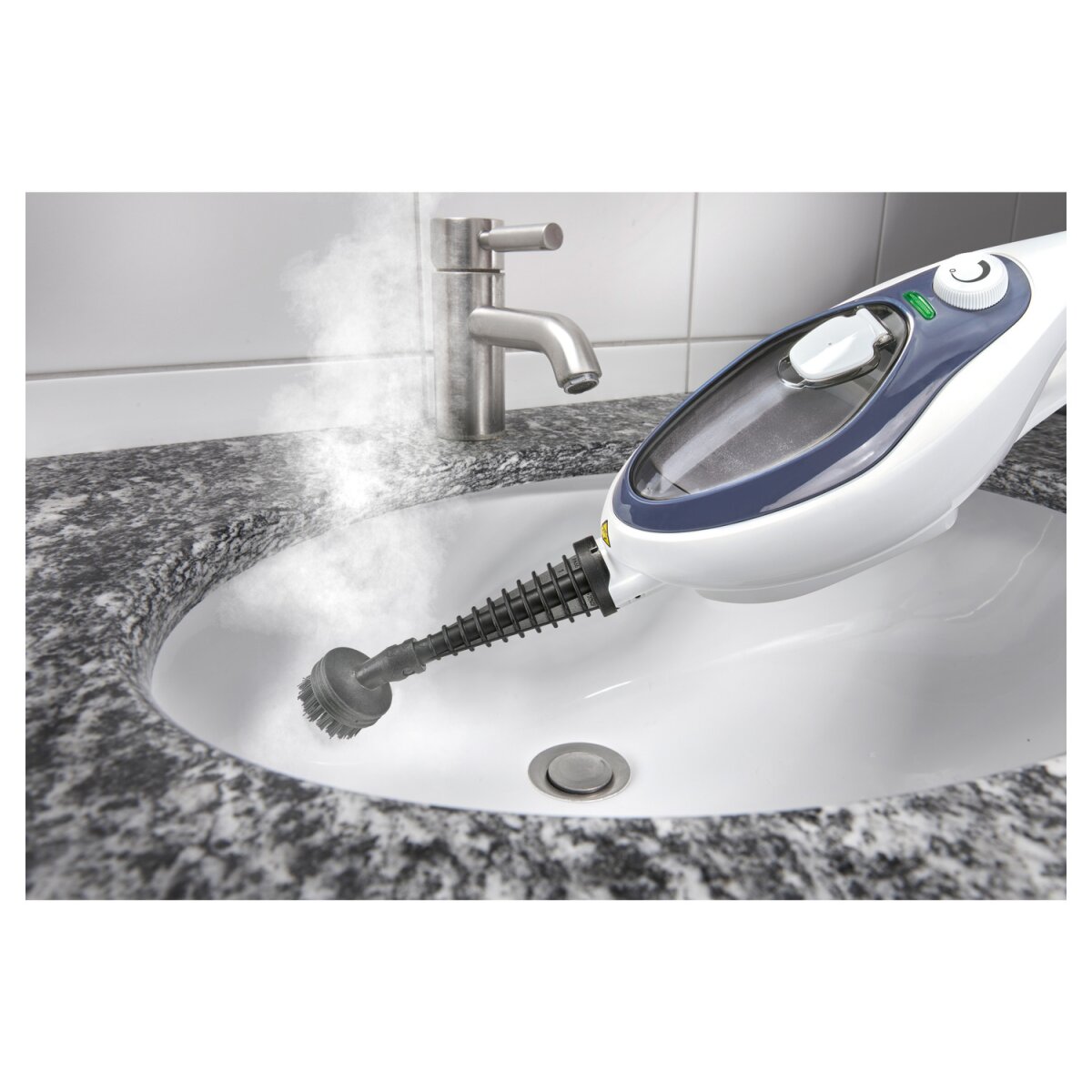 SILVERCREST® Dampfmopp und Handdampfreiniger »SDM 1500 D4«, weiß - B-Ware sehr gut
