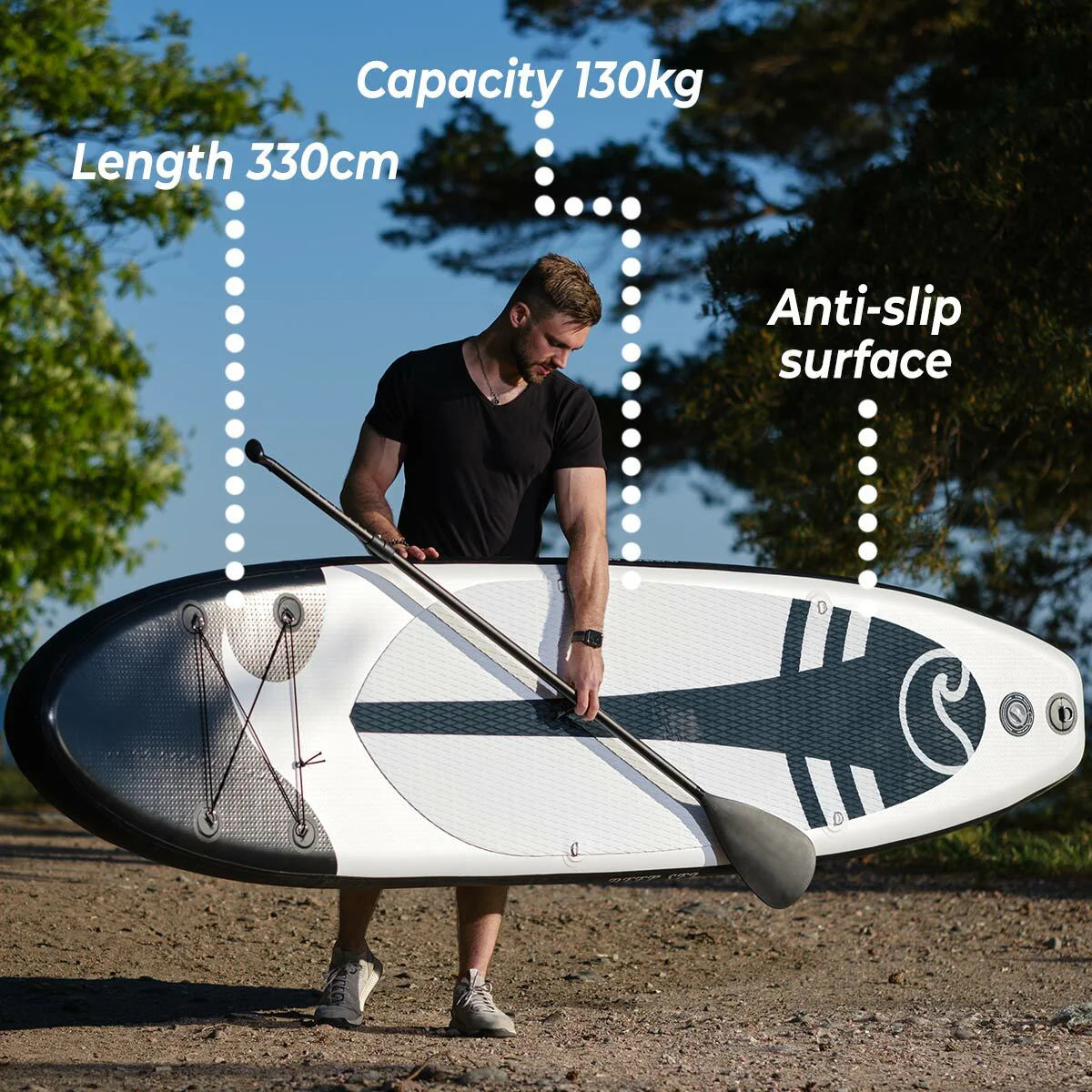 Deep Sea 2x SUP Board Set XXL (330cm)