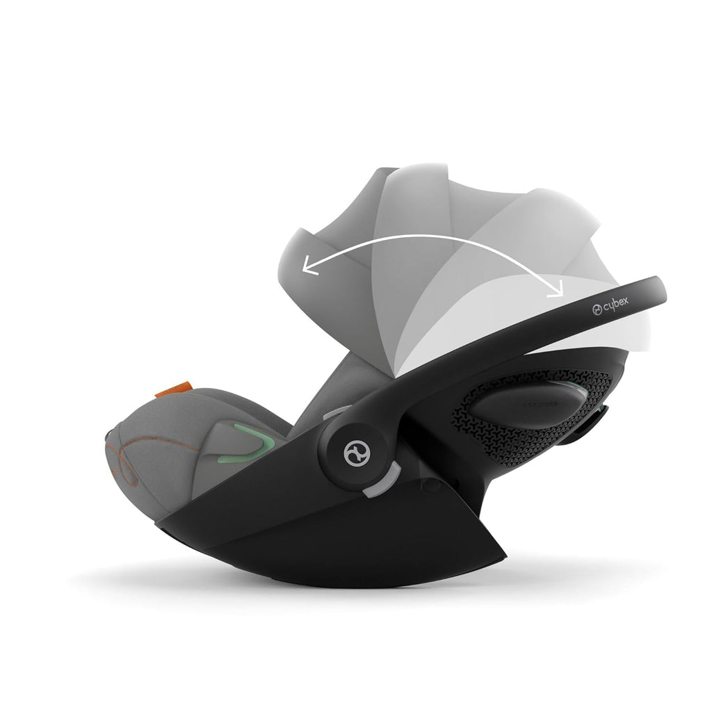 Cybex Gold Kinderwagen Beezy mit One-Pull Harness, Ab Geburt bis ca. 4 Jahre (max. 22 kg), Kompakt und ergonomisch, Almond Beige (Beige mit schwarzem Rahmen)