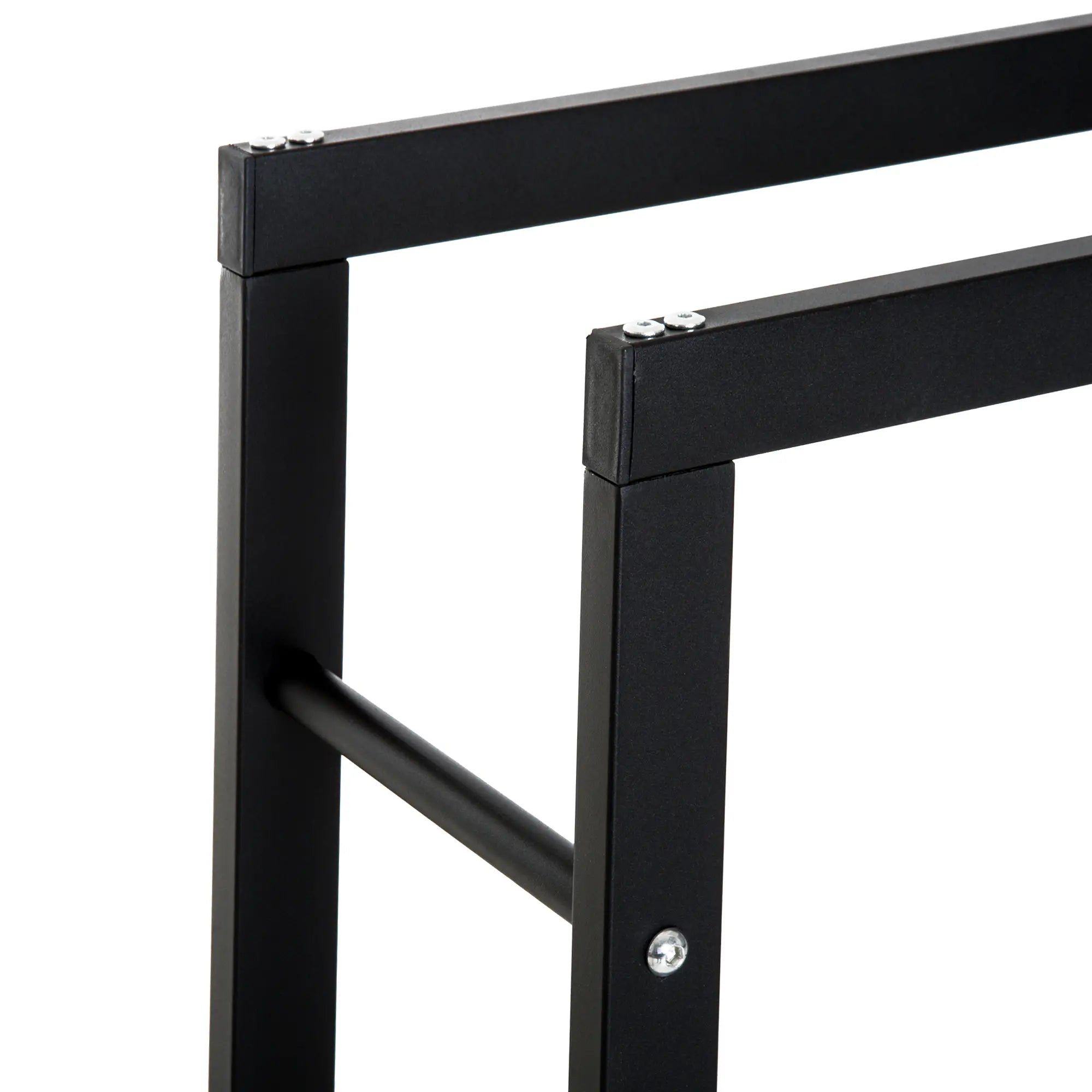 HOMCOM Kaminholzständer Kaminholzregal elegantes Design großer Stauraum