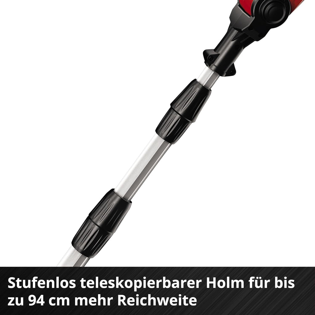Einhell Akku-Teleskop-Heckenschere GE-HH 18/45 Li T-Solo Power X-Change (Li-Ion, 18 V, 45 cm Schwertlnge, Messer aus diamantgeschliffenem Stahl, ohne Akku und Ladegert)