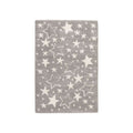 KAYOOM Kinder-Motivteppich (Sterne grau, 120cm x 170cm) - B-Ware neuwertig