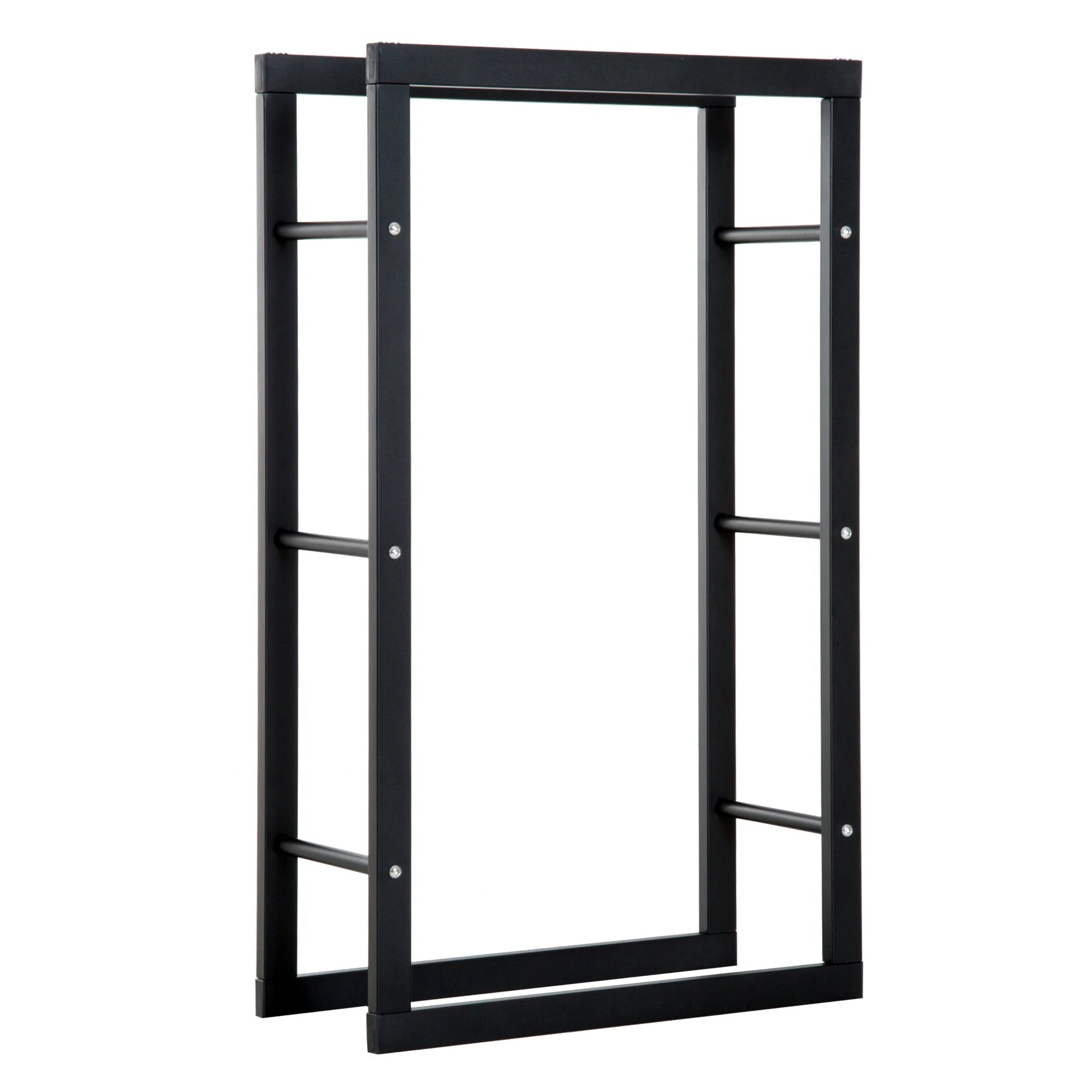 HOMCOM Kaminholzständer Kaminholzregal elegantes Design großer Stauraum