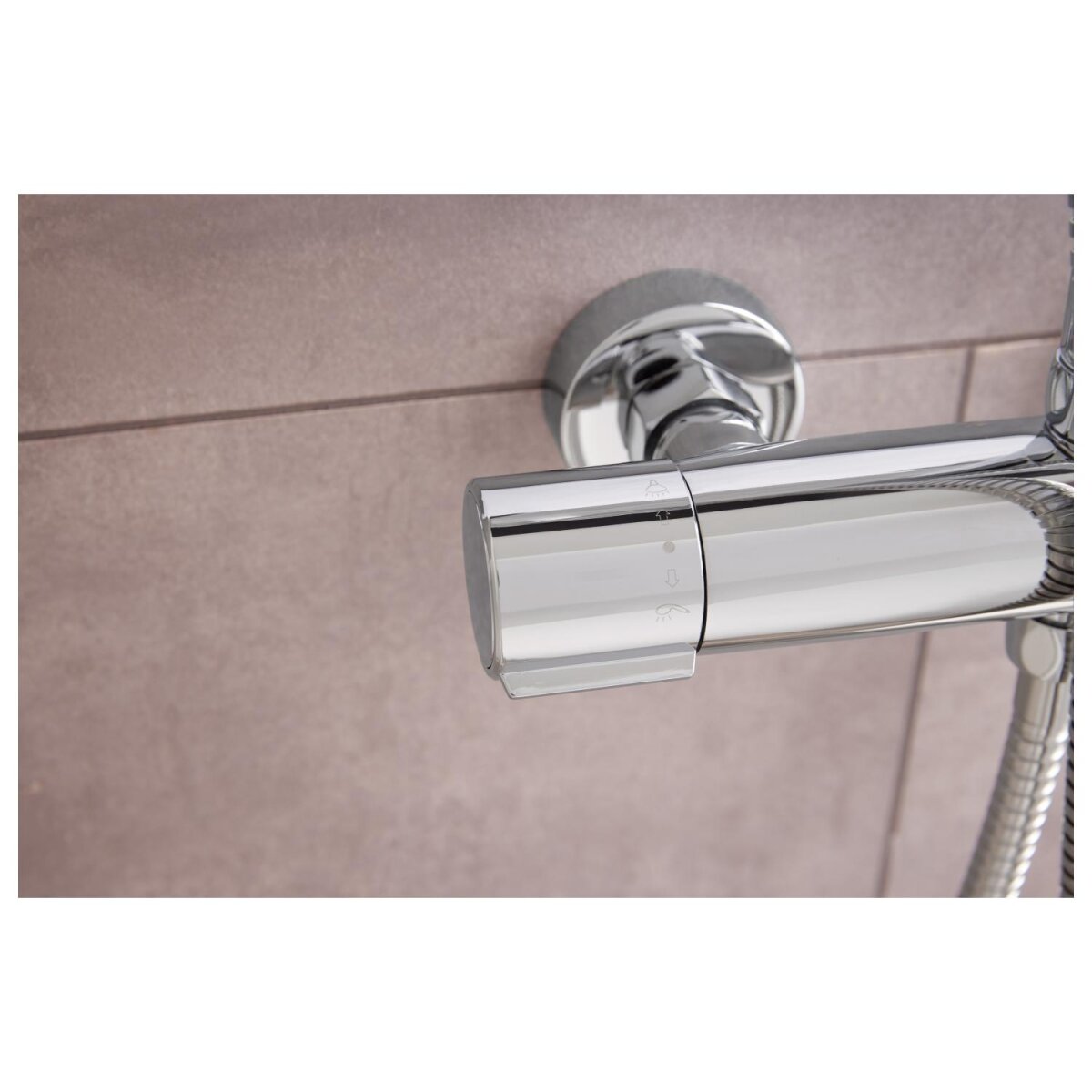 LIVARNO home Überkopfbrauseset mit Thermostat - B-Ware sehr gut