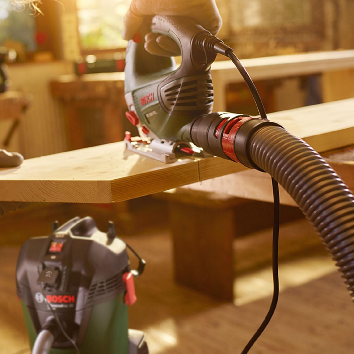 Bosch Nass- und Trocken Staubsauger AdvancedVac 20 (1200 Watt, 20 Liter Behltervolumen, in Karton)