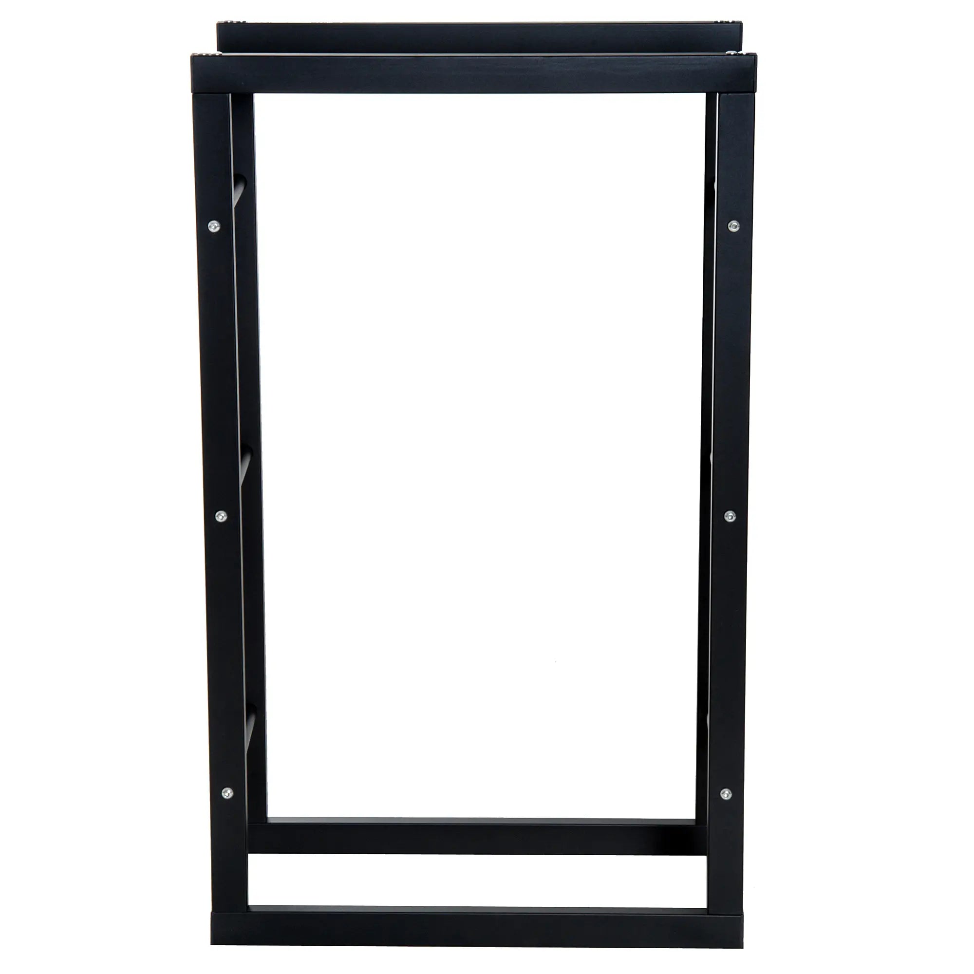 HOMCOM Kaminholzständer Kaminholzregal elegantes Design großer Stauraum