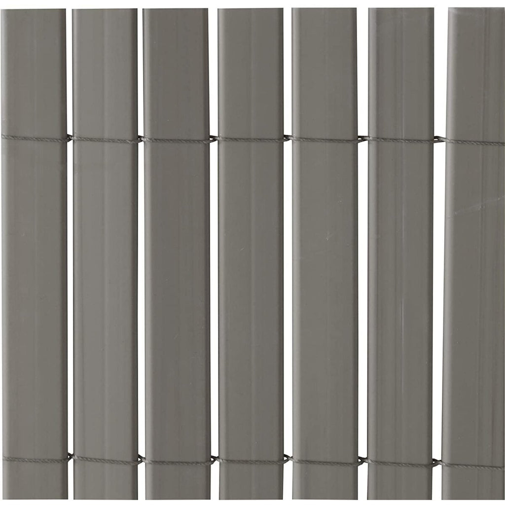 Ribelli PVC Sichtschutzmatte, 100 x 400 cm, anthrazit - B-Ware neuwertig