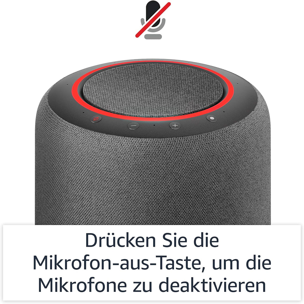 Echo Studio (Neueste Generation) | Der beste Klang, den unsere smarten WLAN- und Bluetooth-Lautsprecher je geboten haben – mit Dolby Atmos, 3D-Audio, Smart-Home-Hub und Alexa | Weiß