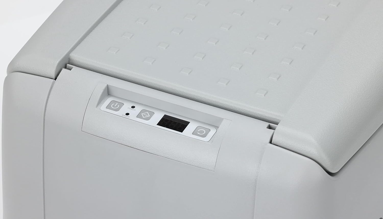 DOMETIC CoolFreeze CDF 36, tragbare elektrische Kompressor-Kühlbox/Gefrierbox, 31 Liter, 12/24 V für Auto, LKW oder Boot mit Batteriewächter, Grau